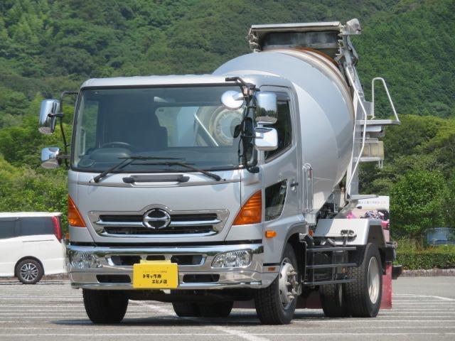 日野自動車 レンジャー 6.92t 増トン コンクリートミキサーの画像1