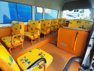 トヨタ ハイエース 幼児バス　園バス　スクールバス　大人４名幼児１8名　ワンオーナーの画像3