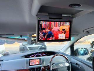 トヨタ エスティマ アエラスGエディション 後席モニター 両側パワスラ F.Bカメラ リアオートエアコン クルーズコントロール フルセグTV Bluetooth 全国1年保証の画像4