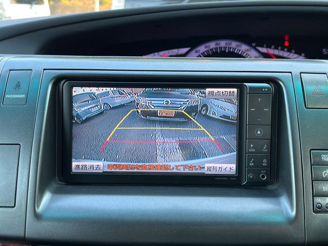 トヨタ エスティマ アエラスGエディション 後席モニター 両側パワスラ F.Bカメラ リアオートエアコン クルーズコントロール フルセグTV Bluetooth 全国1年保証の画像6