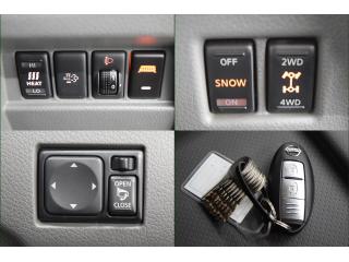 日産 NV350キャラバン プレミアムGX 低床 ロング 4WD ナビ 地デジTV Bluetooth フリント・サイド・バックカメラ カロッツェリアフリップダウン IPF社LEDバーライト リフトアップ RANCHOショックの画像12