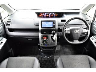 トヨタ ヴォクシー ZS 煌Zナビ フルセグ Bluetooth バックカメラ 後席モニター 両側パワースライドドア スマートキー DVD再生 CD ETC フルフラット ハーフレザーシート HIDヘッドライト フォグラの画像6