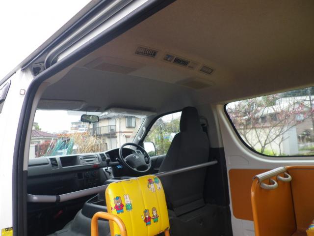 トヨタ ハイエースワゴン 幼児バス 園児バス 12人 普通免許 走行少の画像8